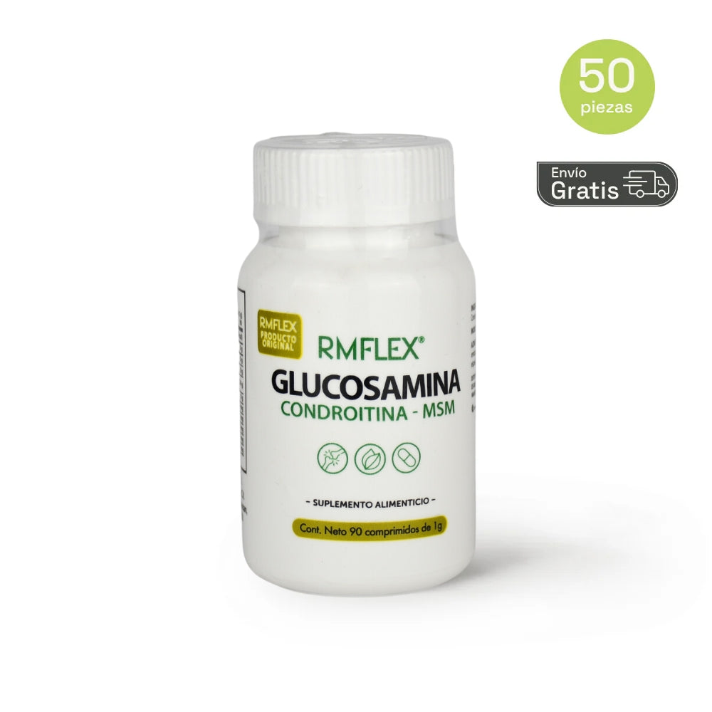 Rmflex glucosamina + condroitina 90 comprimidos 1 g