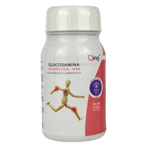 Glucosamina Condroitina MSM 90 comprimidos 1 g Qina ntl